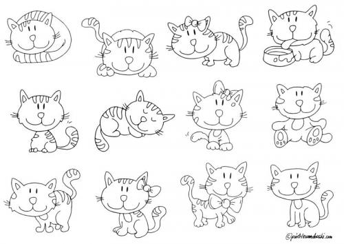 kotki_rysunki